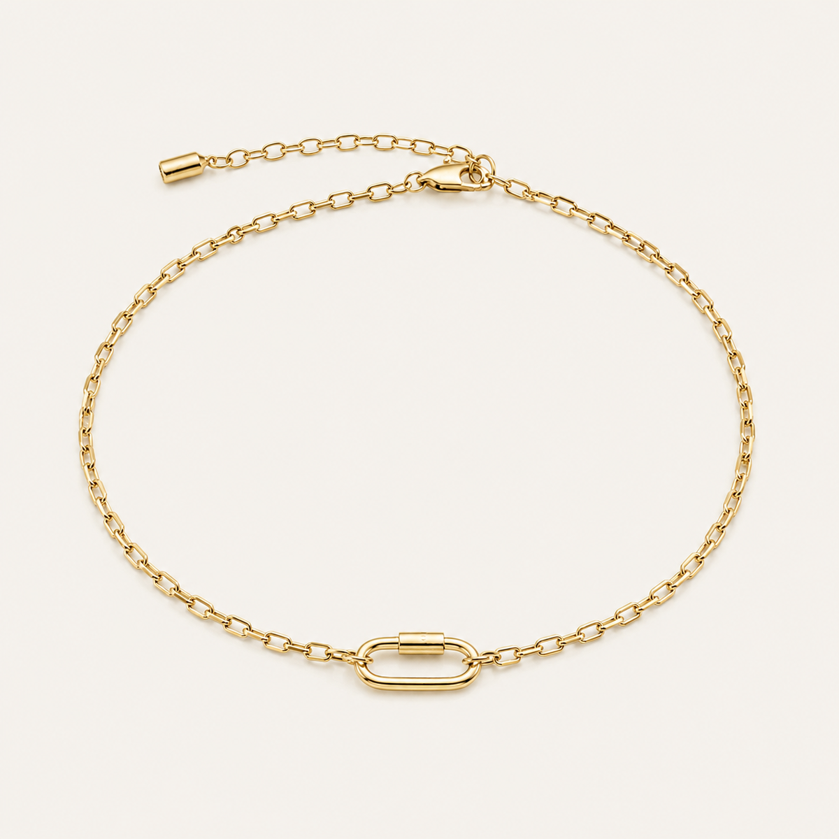 Chain link Charm armband