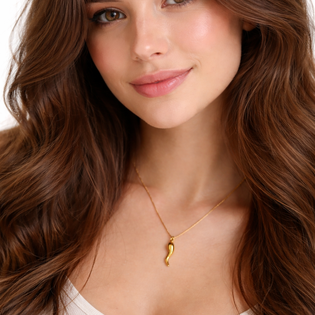 Gold Chili Pepper bedel