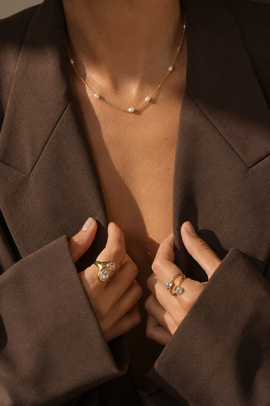 Dune Twist ring