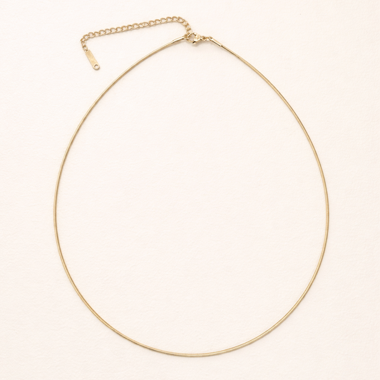 Small Snake Charm ketting